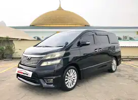 Toyota Vellfire Z Tahun 2011 Automatic Hitam