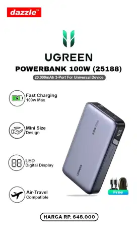 UGREEN POWERBANK 100W (25188)