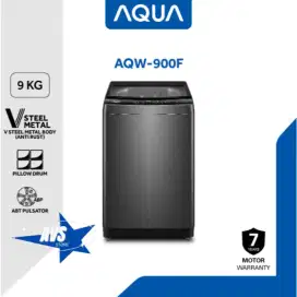 Mesin Cuci AQUA Top Loading 9KG AQW-900F