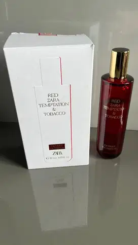 Zara red edp tempation