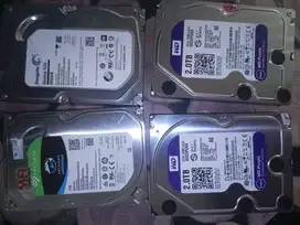 HDD Seagate WD 2TB 4TB
