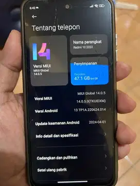 Xiaomi redmi 10 2022  6/64