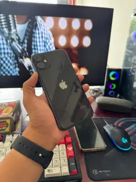 IPHONE 11 64GB IBOX BH 89% MULUS LENGKAP