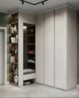 KITCHEN SET BEDROOM SET DESAIN INTERIOR DESIGN LEMARI PAKAIAN