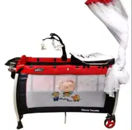 Baby Box Baby Elle Red Deluxe Travelite