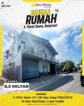 Hunian Eksklusif! Rumah 2 Lantai di Jl. Pleret Utama, Banyuanyar