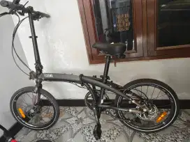 Sepeda lipat Ecosmo 10 Filosofi kopi 20 inch
