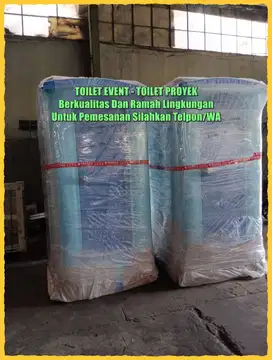 Toilet Proyek/Toilet Portable/Toilet Event/kuat dan kokoh / Toilet Reg
