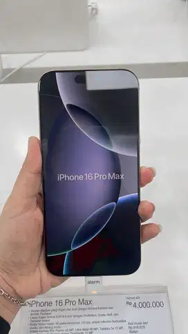 Iphone 16 Promax 256 Gb