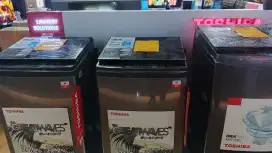 KREDIT MESIN CUCI MIDEA DAN TOSHIBA BUNGA MULAI 0%
