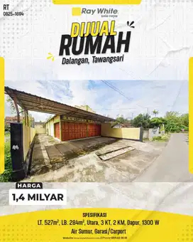 Rumah Luas dengan Potensi Usaha di Dalangan, Tawangsari