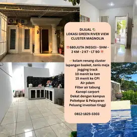 Dijual Rumah Lokasi Green River View, Barombong