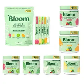 Bloom Nutrition Greens and Superfoods Powder Juice Smoothies