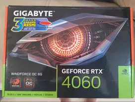 Jual GPU NVIDIA Gigabyte RTX 4060 8GB Windforce OC Dual Fan NO MINUS