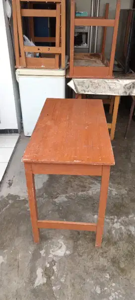 Borong meja 100 cm x 50 cm,tinggi 72 cm
