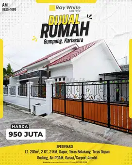Miliki Sekarang! Rumah Cantik Luas di Gumpang, Kartasura