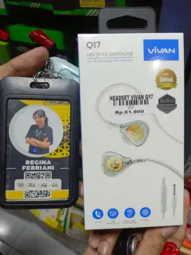HEADSET VIVAN Q17 | ATLANTIS DAHSYAT