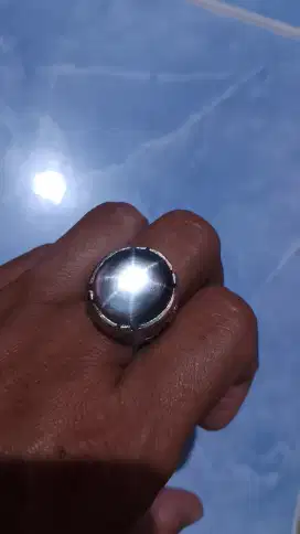 Batu star kward ORI natural asli mewah ring 8/9