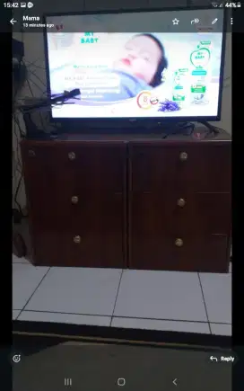 Meja dan nakas jati