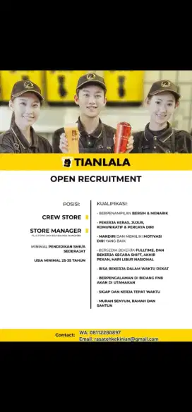 Crewstore & Store Manager