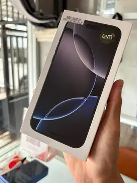 Iphone 16 pro max 256 gb ibox BARU SEGEL