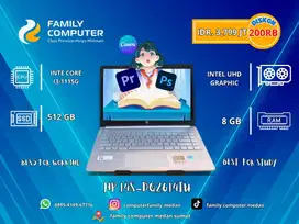 HP 14S-DQ2614TU 14INC FHD|CORE I3 GEN11|RAM 8GB|SSD 512GB|BACKLITE|OKE