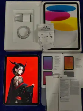iPad 11 A16 iBox Wifi 128gb Mulus Banget Fullset Garansi Panjang 2026