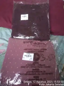 BU BU DI JUAL BAHAN KAIN MASIH BARU YA BELUM DI BIKIN