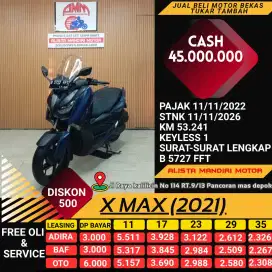 YAMAHA X MAX 2021, BISA CASH/KREDIT/CC/PAYLATER
