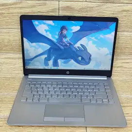 Laptop 2nd HP 14s-DK0073AU AMD A4-9125 Ram 16GB SSD 256GB HD