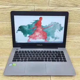 Laptop 2nd ASUS A456UF Core i5-6200U RAM 8GB SSD 256GB HDD 750GB 930M