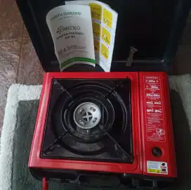 Kompor Gas Portable OMICKO - like new