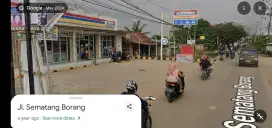 Disewakan Ruko Gandeng Plong 3 Pintu Strategis di Jalan Utama