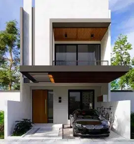 Rumah 2 lantai dekat stasiun depok