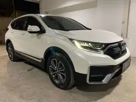 LOW KM Honda CRV 1.5 Turbo AT 2021 Putih PREMIUM B1012PJT