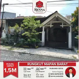 DIJUAL CEPAT BUTUH UANG RUMAH BAGUS RUNGKUT MAPAN BARAT