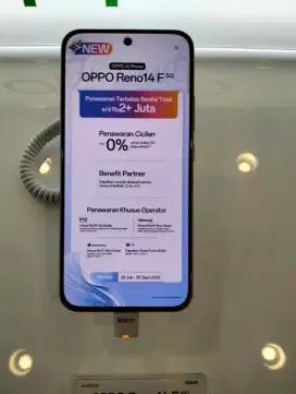 Cicilan Oppo Reno14 F 5G promo 0%