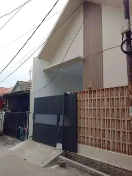Rumah cantik Minimalist model scandinavian di perumahan vila mas indah
