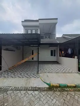 Rumah siap huni, renovasi, 2 LT, di Cluster Perum Buana Gardenia
