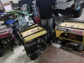 Genset 4 unit, YAMA YMG7600S : 2 & LONCIN 7000DDC :2