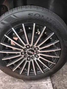 4velg hsr tandam R16, masih mulus banget kaya baru, baru pakai 3 bulan