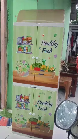 lemari rak piring merk naiba