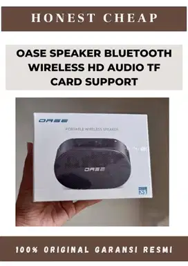 OASE Speaker Bluetooth Wireless HD Audio TF Card Support