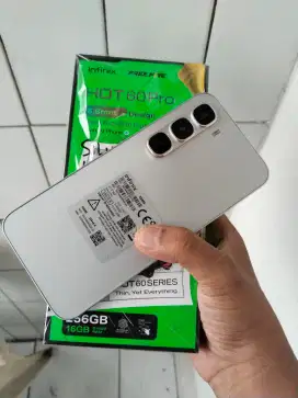 Infinix hot 60 pro Ram 8/256 Slim lengkap supermulus 3minggu pakai