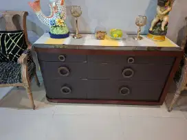 Buffet Vinoti living. Kayu bagus