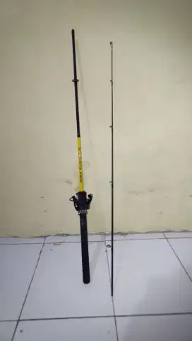 Joran+reel 1 set