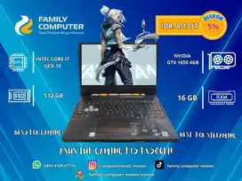 ASUS TUF GAMING F15 144HZ|CORE I7 GEN 10|16GB|SSD 512GB|GTX 1650 4GB|