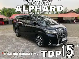 TERMURAH TOYOTA ALPHARD 2.5 G ATPM 2023