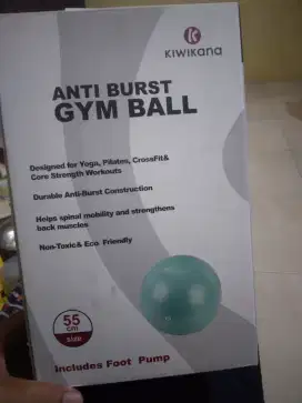 Anti burst gym ball