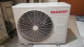 Outdor ac sharp setengah pk orisinil